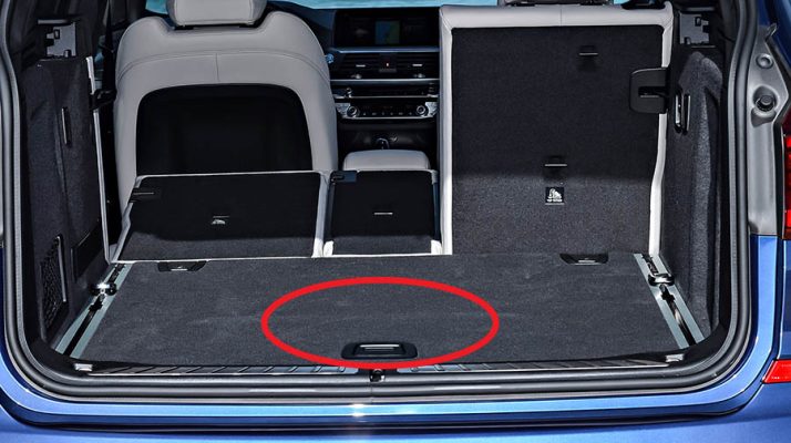 BMW X3 battery location