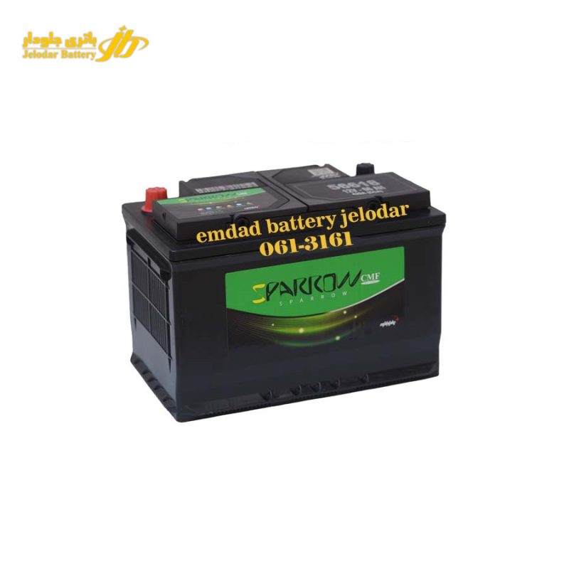 باتری اسپارو (وایا باتری) ۷۴ آمپر سیلد