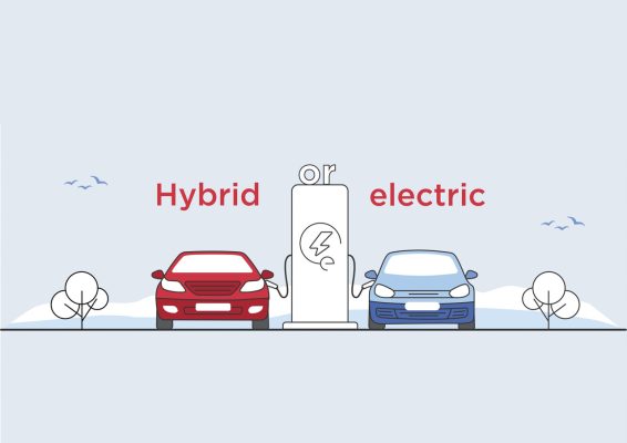 تفاوت خودروی هیبریدی با برقی
